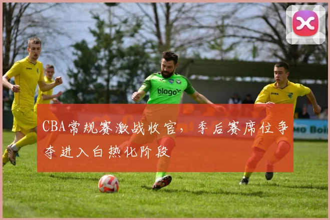 CBA常规赛激战收官，季后赛席位争夺进入白热化阶段